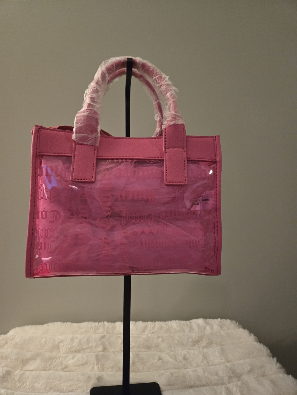 Juicy Couture Heart Pink Beachin' Tote - Picture 3 of 7